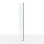 Extensión giratoria de 40 cm para mampara de ducha Walk-In | Vidrio templado 10 mm, protección contra salpicaduras