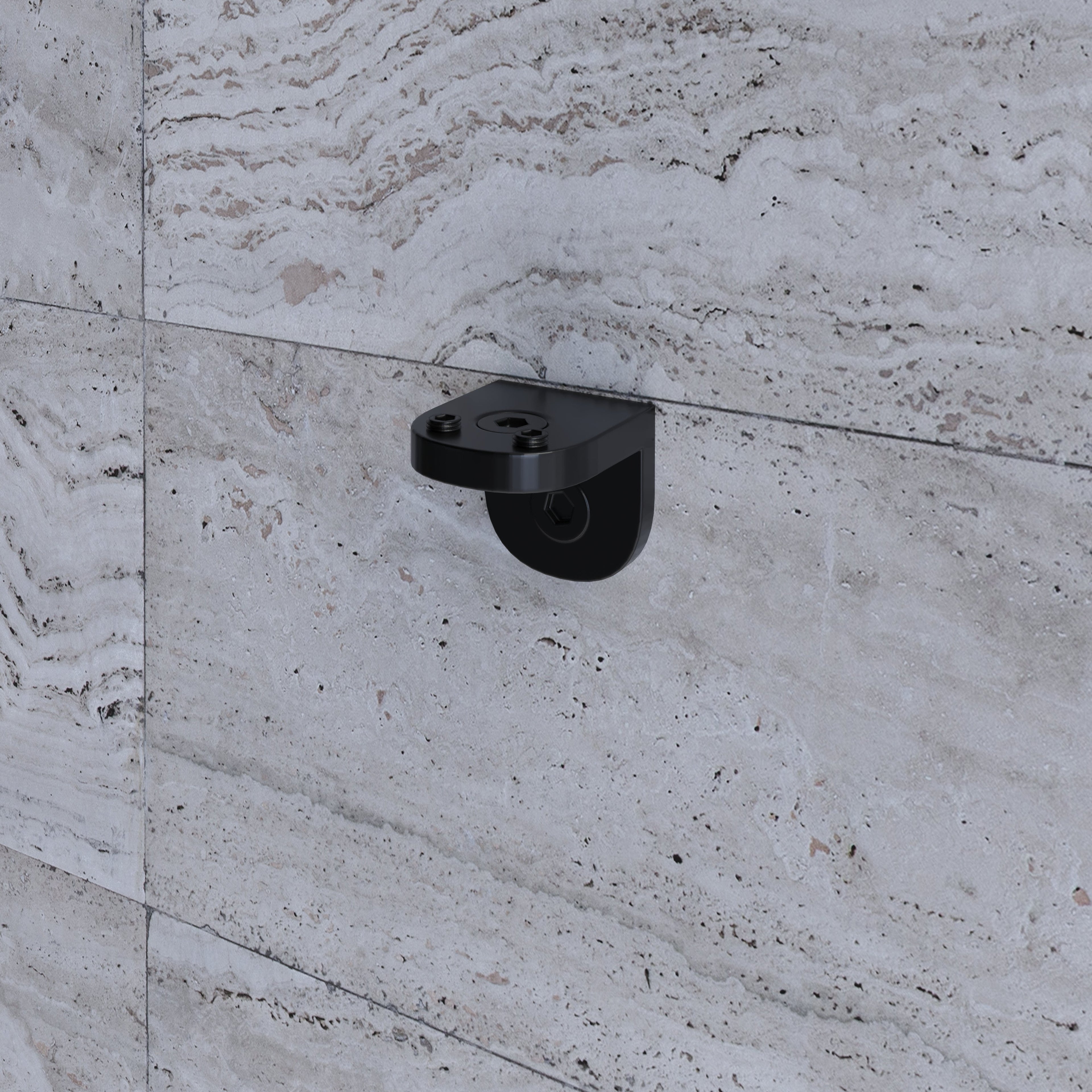 Barra stabilizzatrice regolabile per Walk-In da parete - 24BM