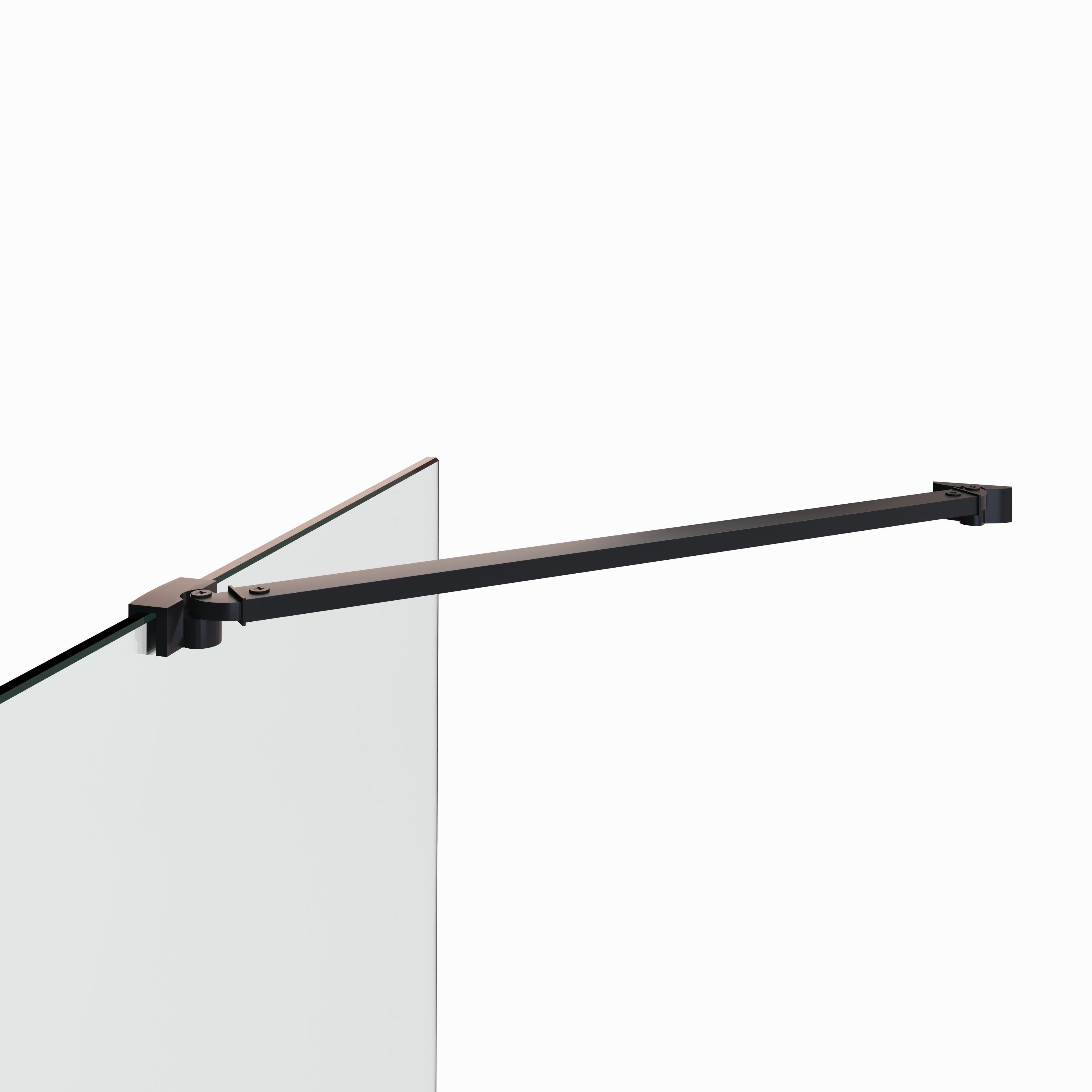 Barra stabilizzatrice regolabile per Walk-In da parete - 25BM