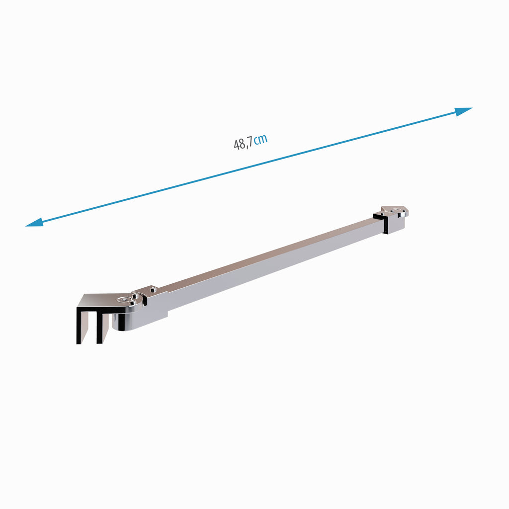 Barra estabilizadora ajustable para Walk-In de pared - 24M