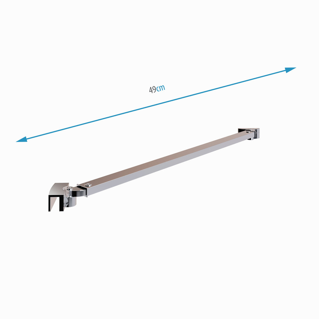 Barra stabilizzatrice regolabile per Walk-In da parete - 25M