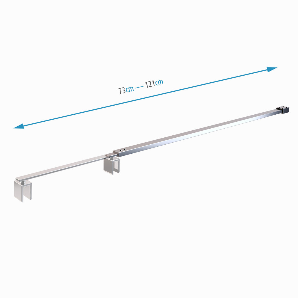 Barra stabilizzatrice regolabile per Walk-In da parete - 23M