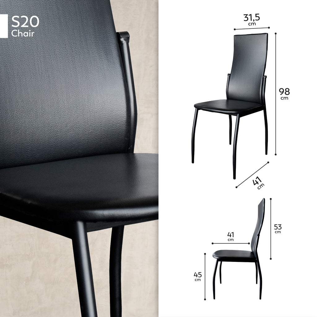 Sedia S20 - Set di 6 sedie
