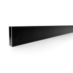 Perfil de pared de aluminio negro para panel de ducha Walk-In 8 o 10 mm