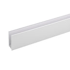 Perfil de pared de aluminio para panel de ducha Walk-In 8 o 10 mm