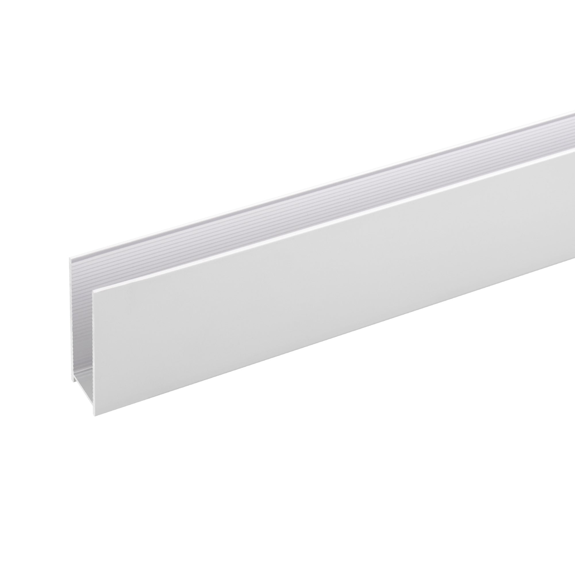 Perfil de pared de aluminio para panel de ducha Walk-In 8 o 10 mm