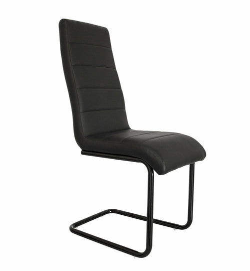 Silla S9 - Conjunto de 4 sillas en piel sintética