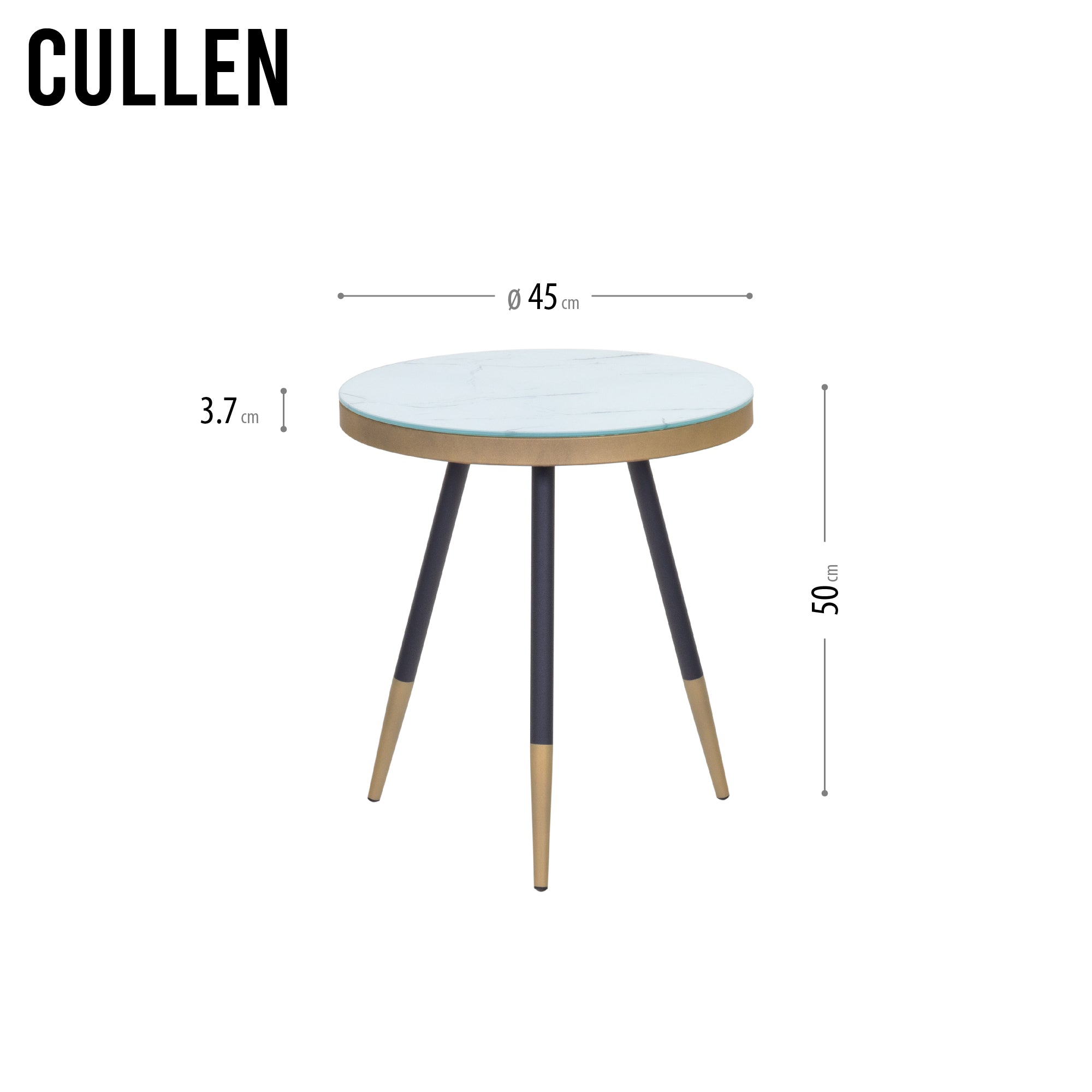 Cullen - Conjunto de mesas de centro/auxiliares