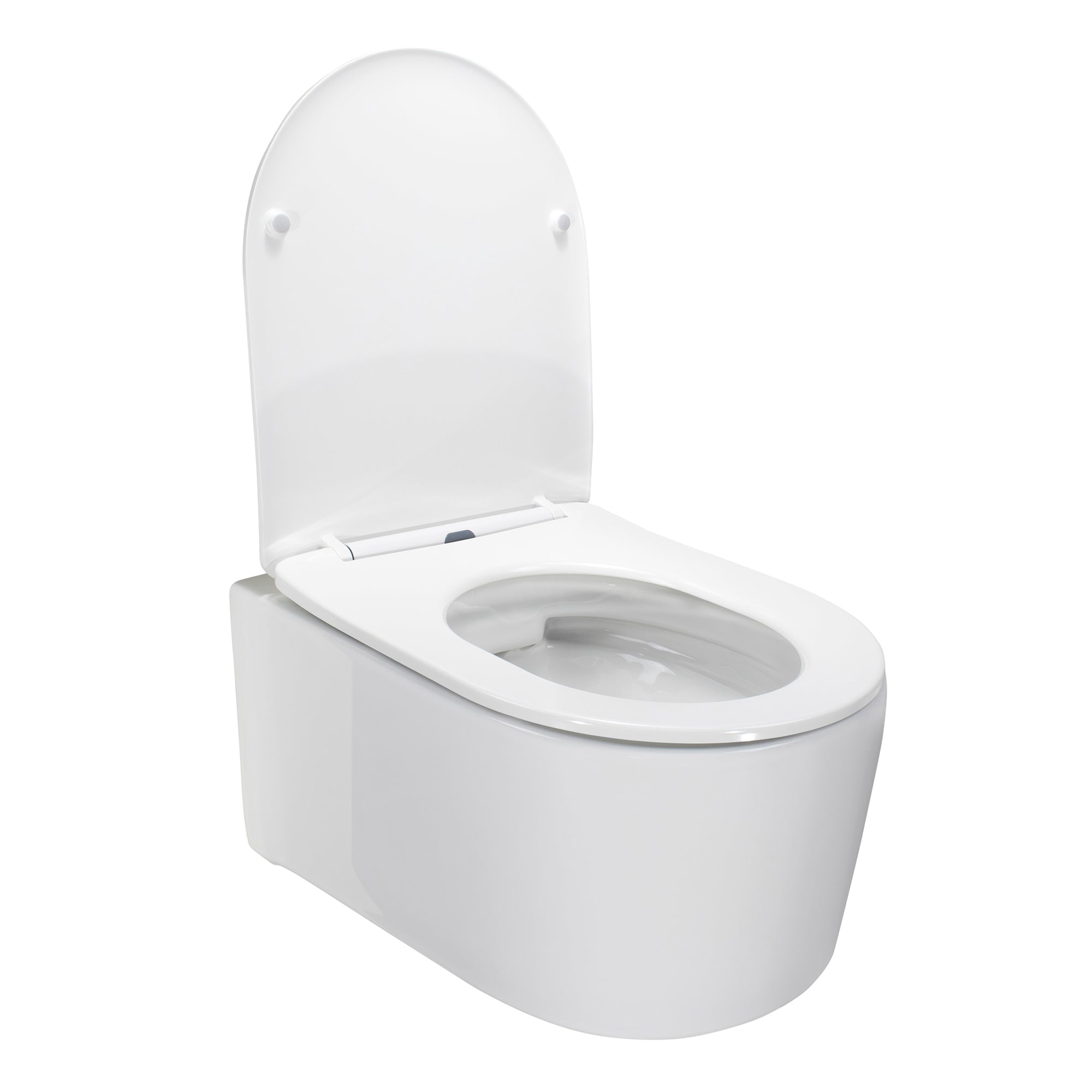 ADIGE - WC sospeso senza brida interna - sedile soft-close incluso