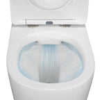 ADIGE - WC sospeso senza brida interna - sedile soft-close incluso