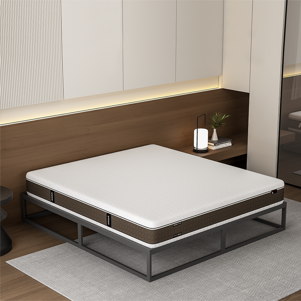 AKARI 4-in-1 Memory Foam Mattress | Dual Firmness, Gel-Infused, Pressure Relief