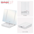 MAKEUP - Specchio da trucco con 21 punti luce LED e ingrandimento