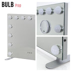 BULB PROP - Specchio da trucco con 15 lampadine LED