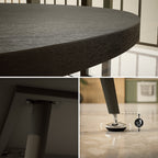 CORIN - Mesa de comedor con tablero de melamina