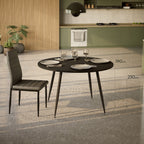 CORIN - Mesa de comedor con tablero de melamina