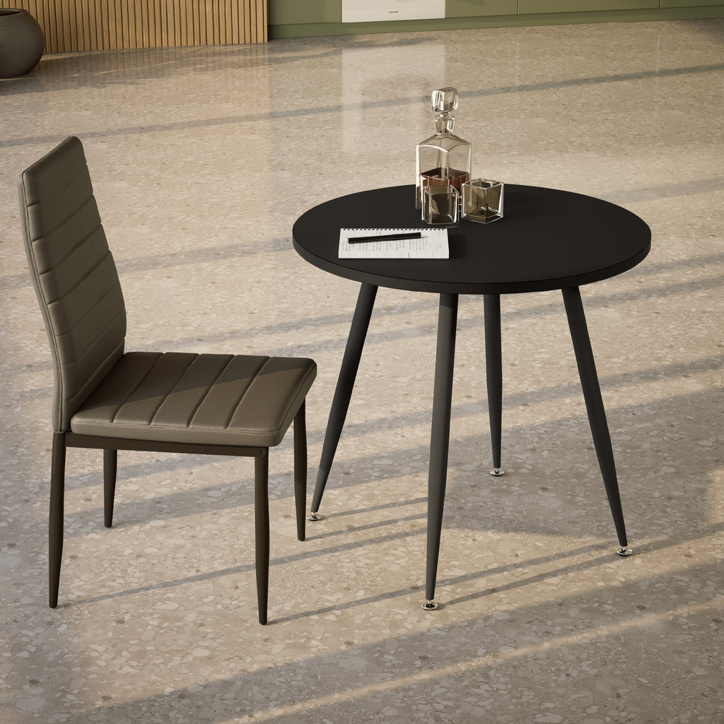 CORIN - Mesa de comedor con tablero de melamina