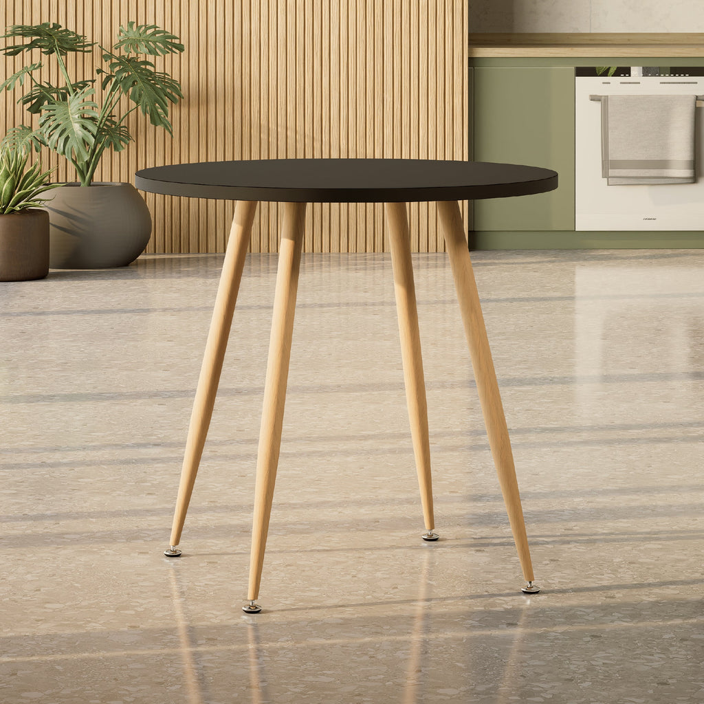 CORIN - Mesa de comedor con tablero de melamina