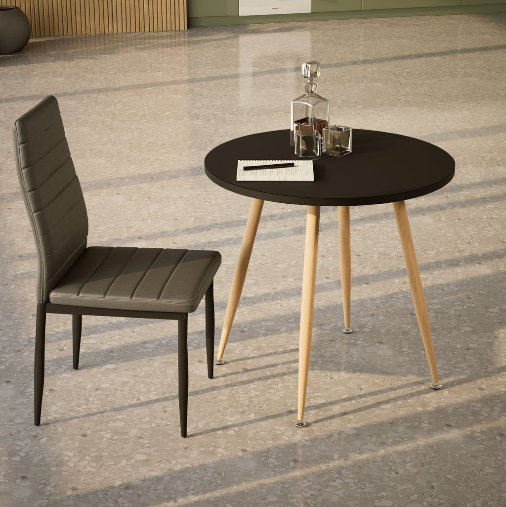 CORIN - Mesa de comedor con tablero de melamina