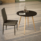 CORIN - Mesa de comedor con tablero de melamina