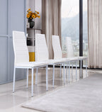 SHIRLEY - Set di sedie da pranzo in pelle
