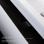 Atena - Set bagno sospeso - Disponibile in 60, 80, 100 e 120 cm - Vari colori