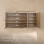 Atena - Set bagno sospeso - Disponibile in 60, 80, 100 e 120 cm - Vari colori