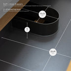 Atena - Set bagno sospeso - Disponibile in 60, 80, 100 e 120 cm - Vari colori