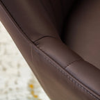 DAHLIA - Conjunto de 2 sillas de comedor en tejido PU o terciopelo