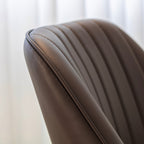 DAHLIA - Conjunto de 2 sillas de comedor en tejido PU o terciopelo