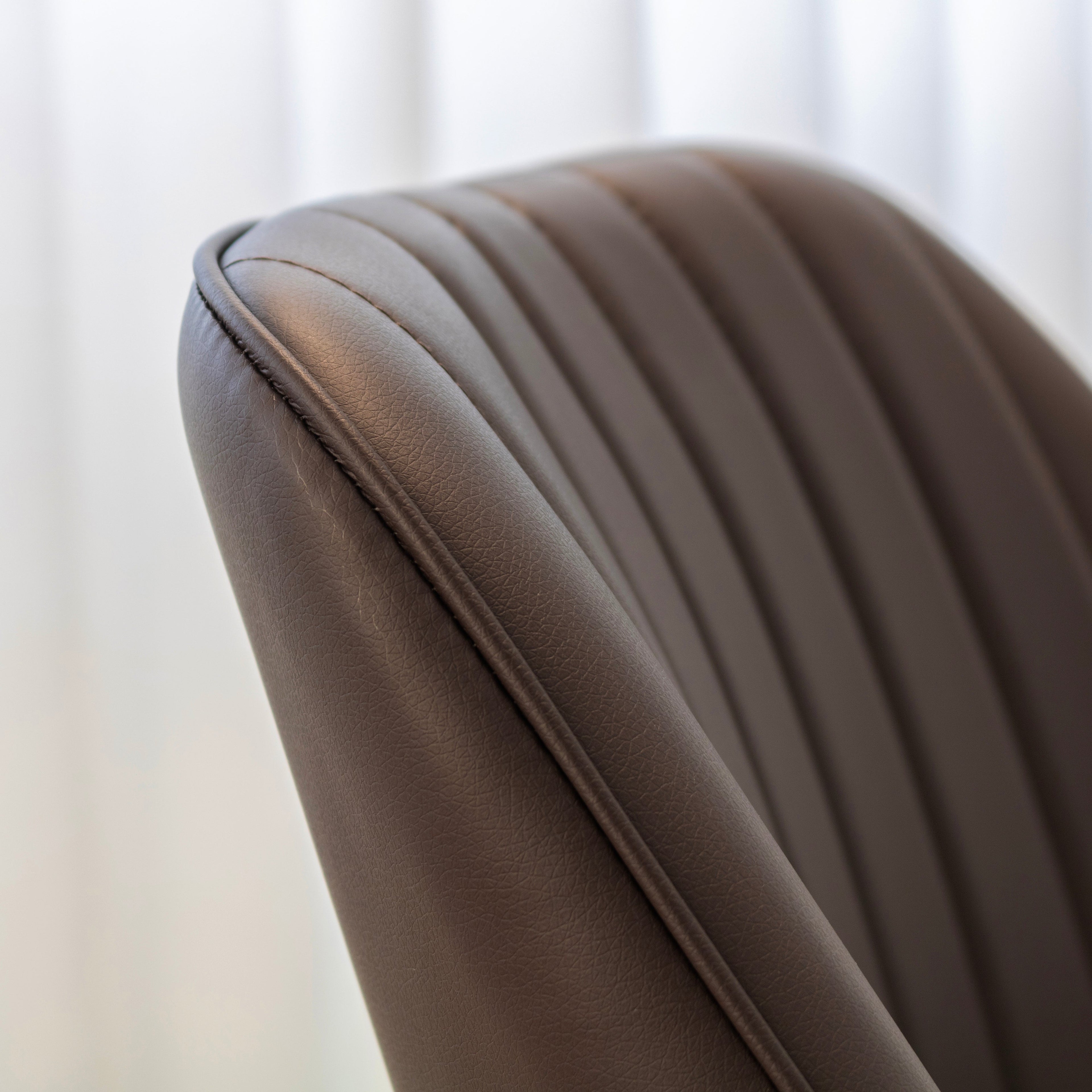 DAHLIA - Conjunto de 2 sillas de comedor en tejido PU o terciopelo