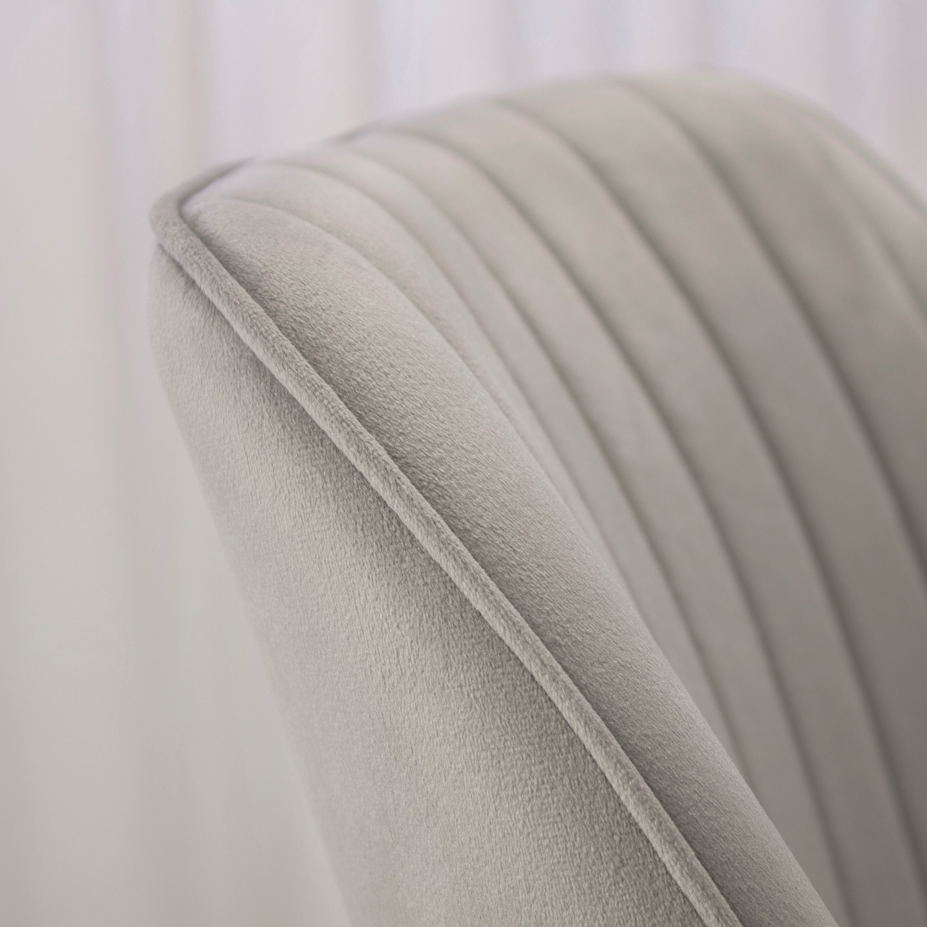 DAHLIA - Conjunto de 2 sillas de comedor en tejido PU o terciopelo