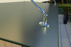 Tejadillo em Vidro Laminado de Segurança 13 mm com Suportes em Inox – Transparente, Escuro ou Satinado