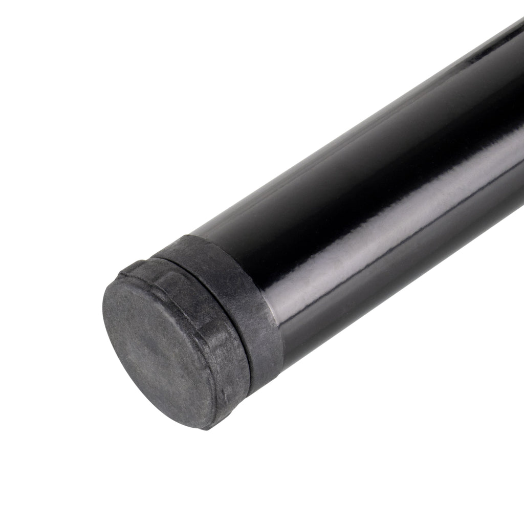 Pé Metálico de Apoio em I Regulável 35 cm Preto para Móveis, Estrados e Camas