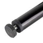 Pata Metálica de Apoyo en I Regulable de 10 cm Negra para Muebles, Somieres y Camas