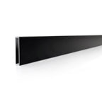 Perfil de pared de aluminio negro para panel de ducha Walk-In 8 o 10 mm
