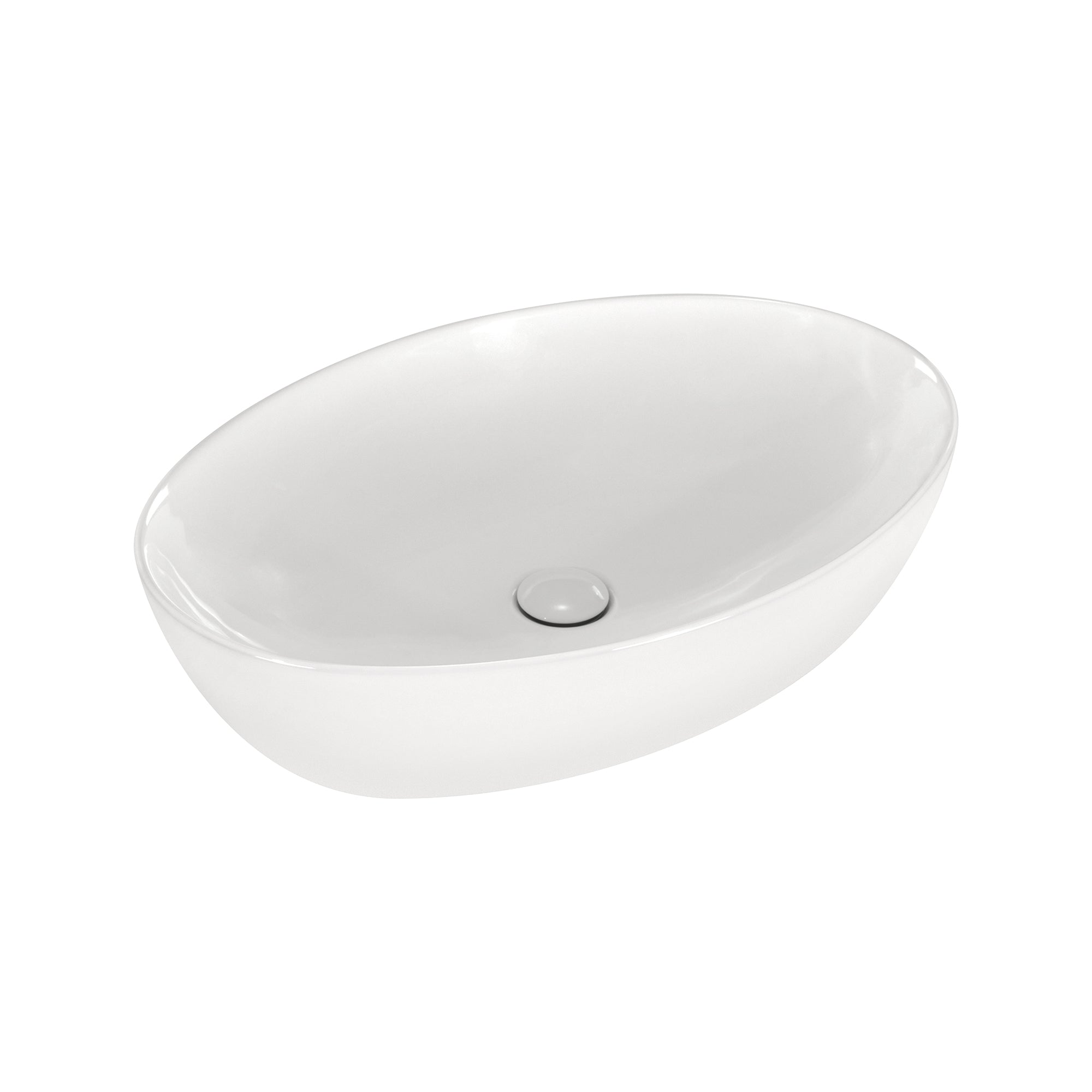 BACCHIGLIONE - Lavabo da appoggio in ceramica di alta qualità