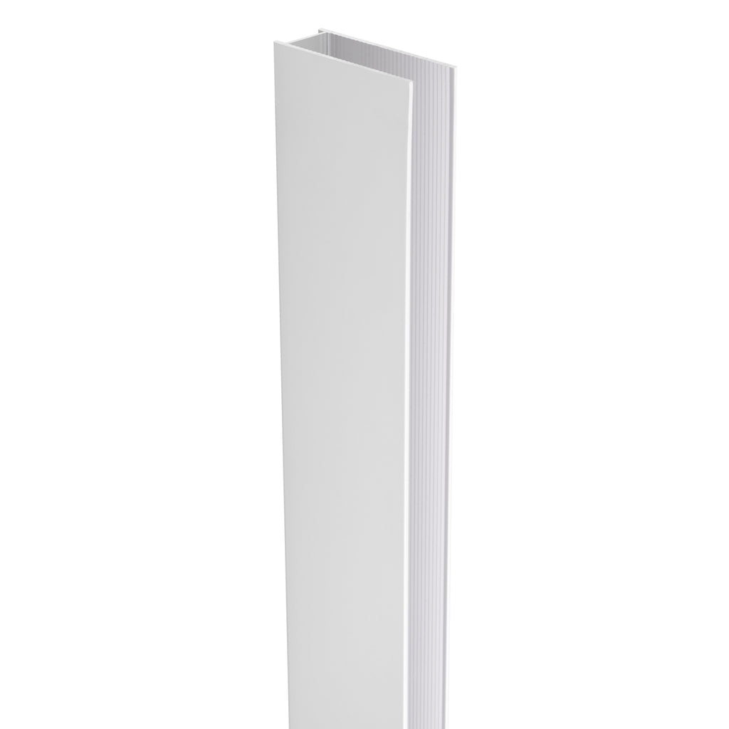 Perfil de pared de aluminio para panel de ducha Walk-In 8 o 10 mm