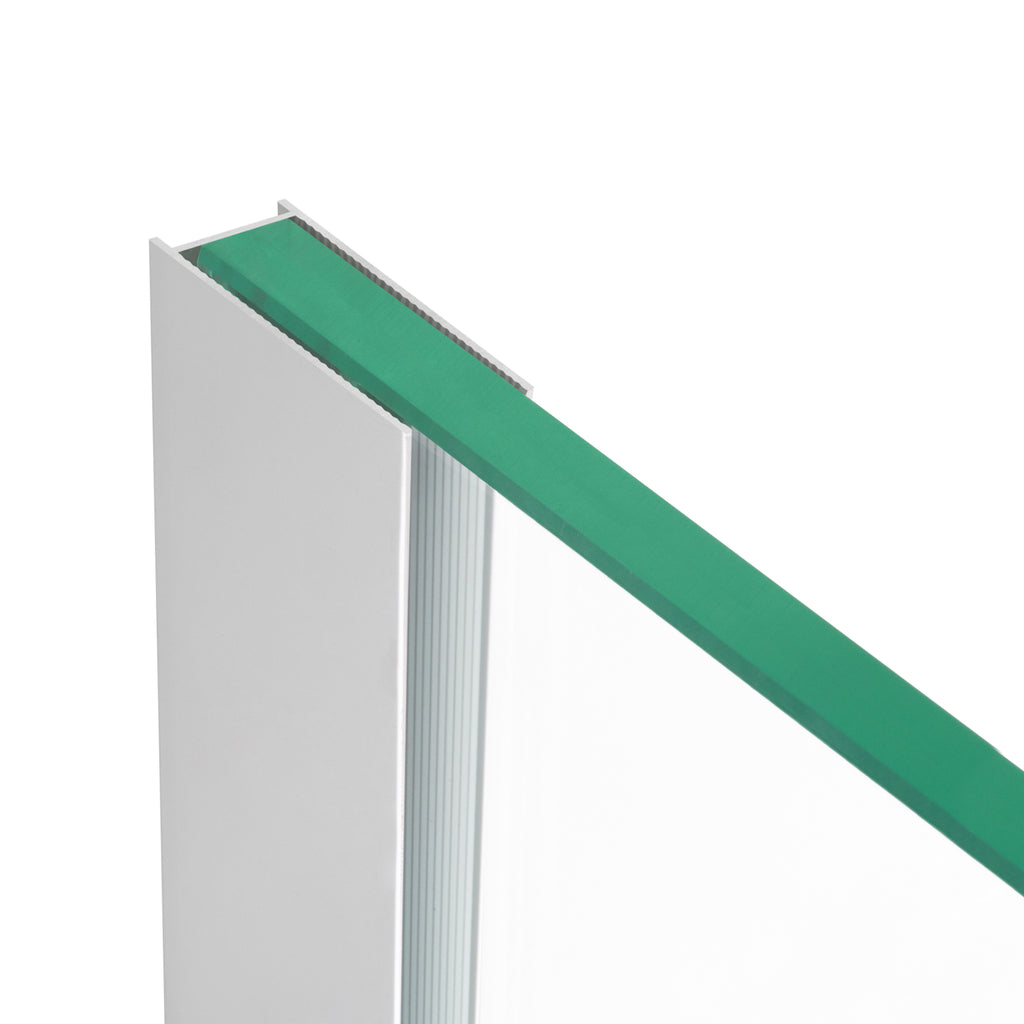 Perfil de pared de aluminio para panel de ducha Walk-In 8 o 10 mm
