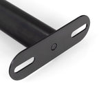 Pé Metálico em T Regulável 18,5–32,5 cm para Móveis e Estrados, até 180 kg, Preto