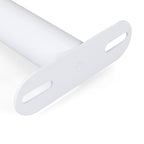Pé Metálico em T Regulável 18,5–32,5 cm para Móveis e Estrados, até 180 kg, Branco