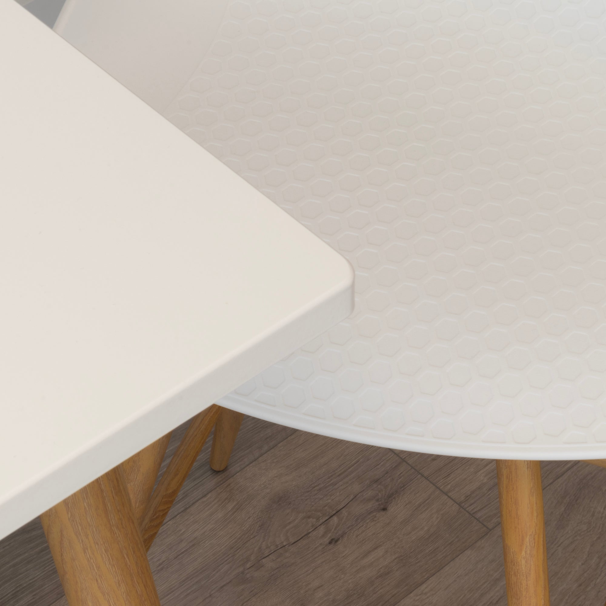Set Tavolo Edward Pollok con 4 Sgabelli da Bar - Altezza 90 cm