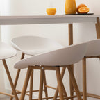 Set Tavolo Edward Pollok con 4 Sgabelli da Bar - Altezza 90 cm