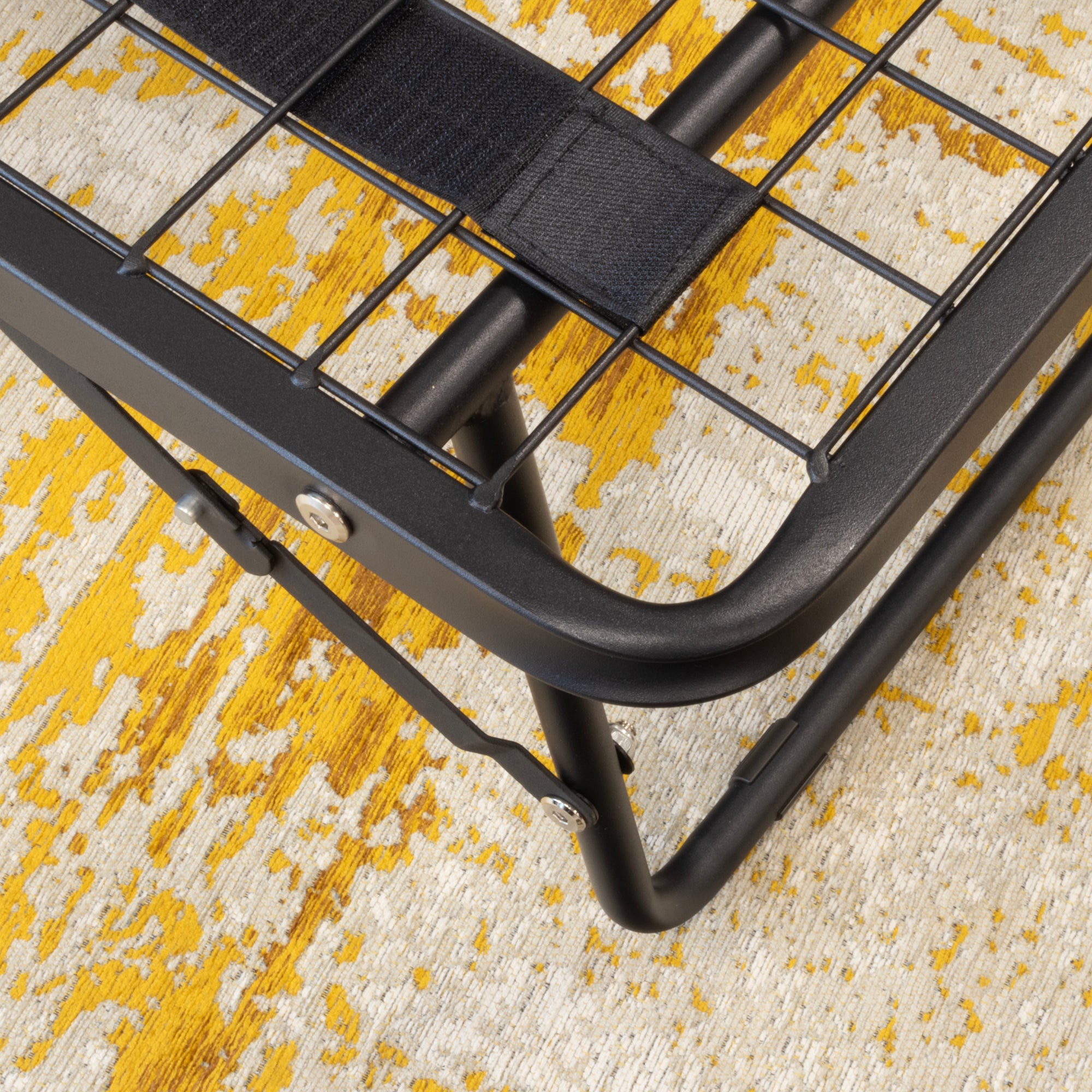 DIVAN 2 in 1 Premium | Letto pieghevole per ospiti con pouf convertibile e materasso grigio