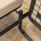 DIVAN 2 in 1 Premium | Letto pieghevole per ospiti con pouf convertibile e materasso beige