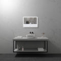 MELLOW - Specchio da bagno rettangolare con luce LED