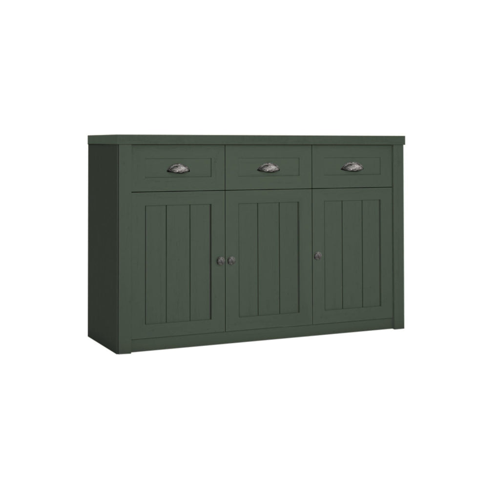 ROCHELLE - Aparador en Roble-Blanco, Gris o Verde | K3S, K3SP, K3D