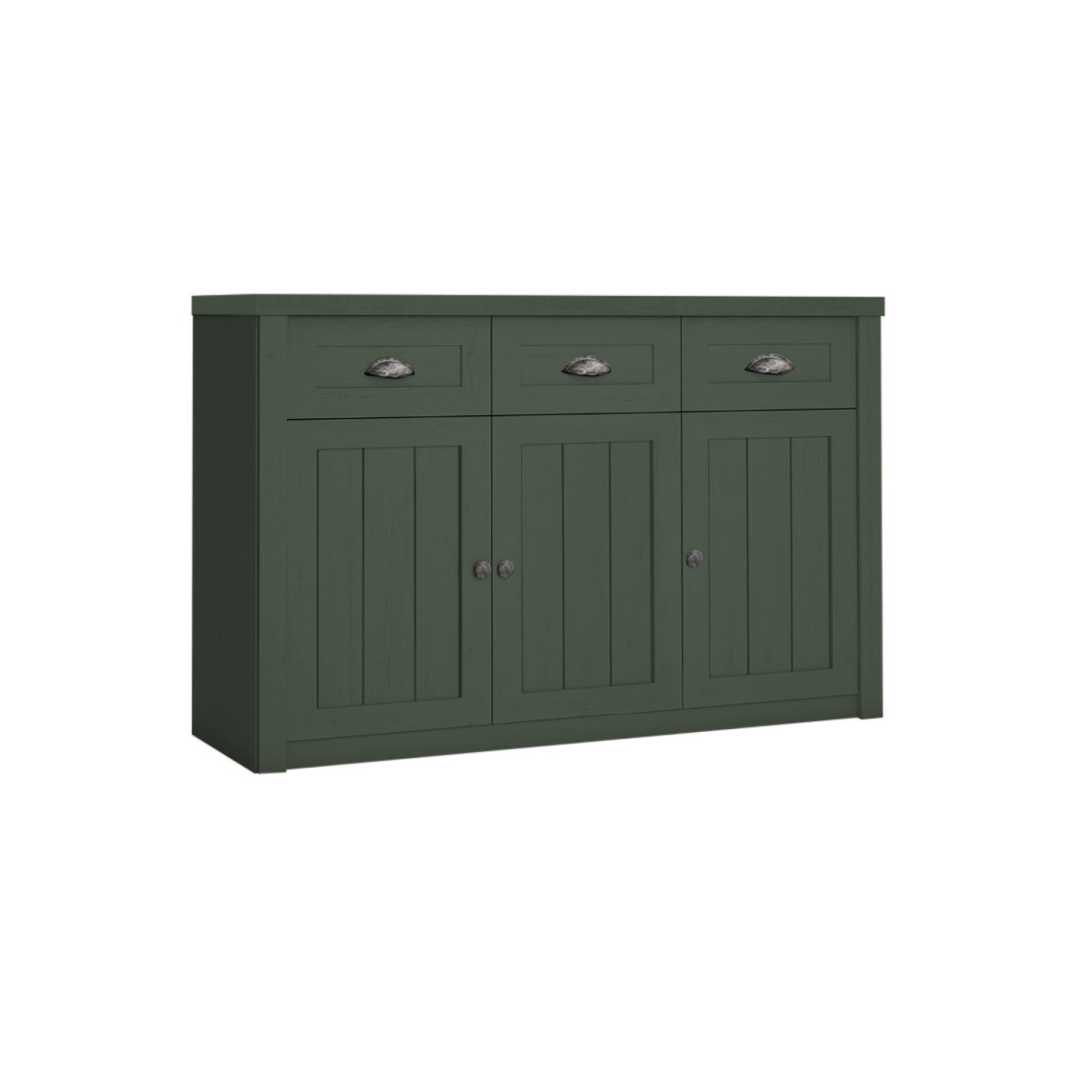 ROCHELLE - Aparador en Roble-Blanco, Gris o Verde | K3S, K3SP, K3D