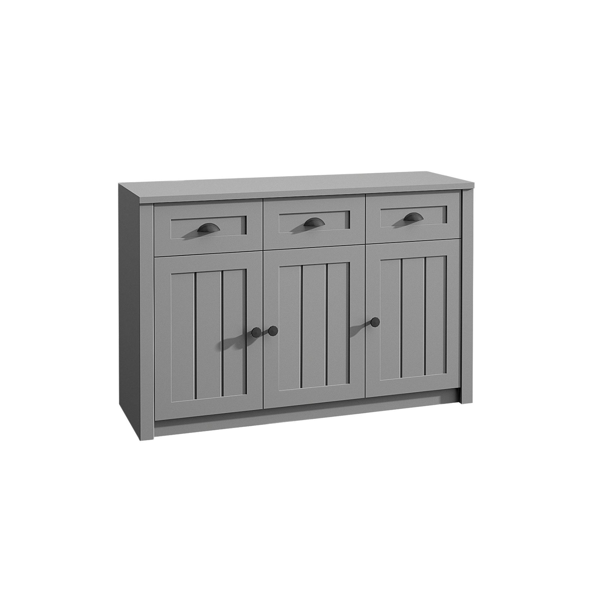 ROCHELLE - Aparador en Roble-Blanco, Gris o Verde | K3S, K3SP, K3D