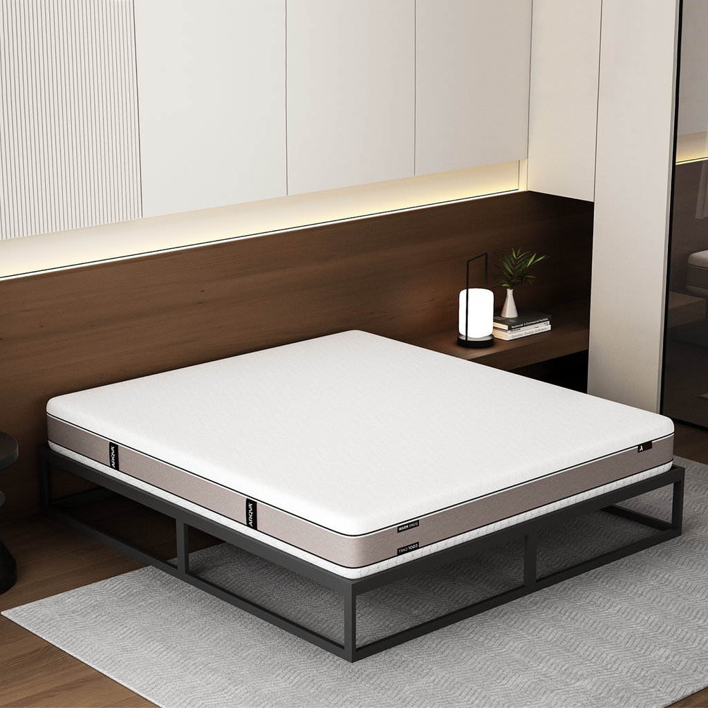 KAERU 4-in-1 Reversible Foam Mattress | Dual Firmness & Temperature (Warm/Cool)