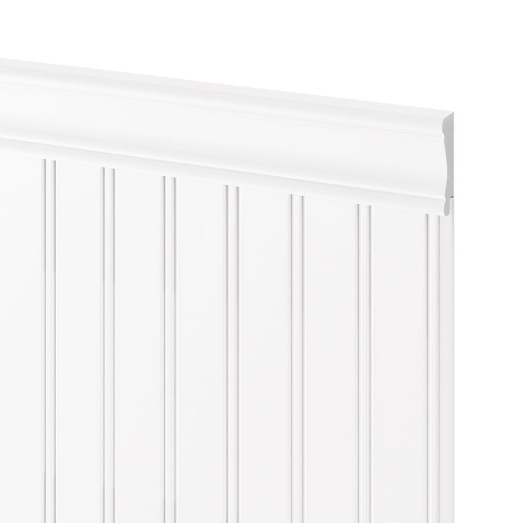 LINEA — kit de revestimiento de media pared en PS blanco pintable — imagen 1
